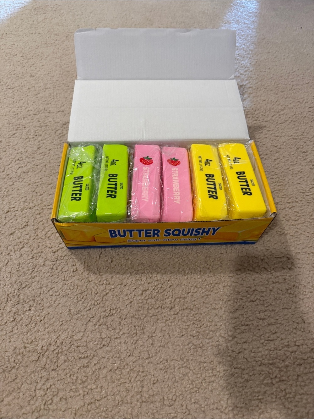 12 pack of butter squishy